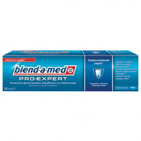 Blend-a-med Pro-Expert зубная паста 100мл Проф. защита Свежая мята