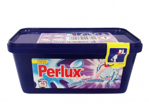 Perlux капсулы для стирки 16штх22г Sensitive