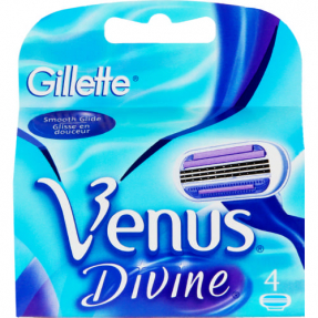 Venus Divain сменные картриджи для бритья 4 шт.