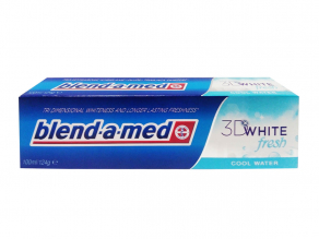 Blend-a-med 3D White зубная паста 100мл Fresh Cool Water*24