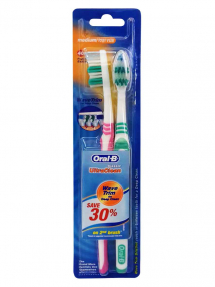 Oral-B зубная щетка Classic Ultra Clean Medium 1+1шт бесплатно