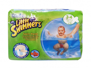 Huggies Little Swimmers подгузники-трусики 7-15 кг 12 шт для купания