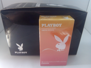 Playboy ароматизированные презервативы 12шт Тропический рай