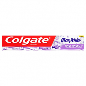 Colgate зубная паста 125мл Max White Shine Crystals Mint (гель)