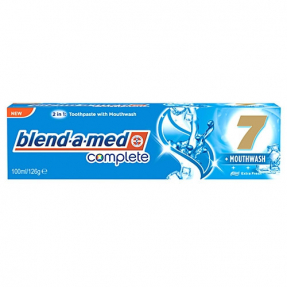 Blend-a-med Complete 7 зубная паста 100 мл Extreme Fresh Mouthwash