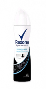 Rexona дезодорант-спрей 150мл невид. Прозрачный Кристалл