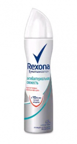 Rexona дезодорант-спрей 150мл Антибактериальная Свежесть