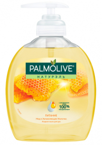 Palmolive жидкое мыло для рук 300мл Milk  Honey (Молоко  Мед)*12
