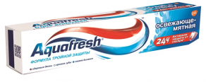 AquaFresh зубная паста 100мл Освежающе-мятная*12