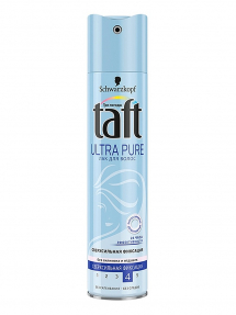 Taft лак для волос 225 мл ULTRA PURE 24 часа эффективности № 4