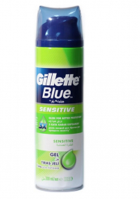 Gillette гель для бритья 200 мл Blue Sensitive