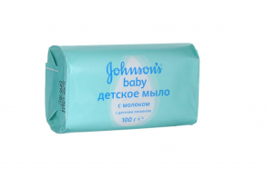 Johnson's Baby детское мыло 100г с Молоком
