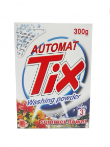 Tix стиральный порошок 300г Летние цветы (для белого)