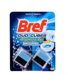 Bref Duo-Cubes чистящие кубики для унитаза 2Х50г