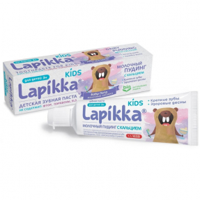 Lapikka зубная паста 45г Kids 3-6