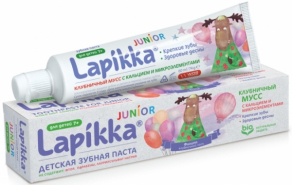 Lapikka зубная паста 74г Junior 7-12