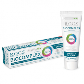 R.O.C.S. зубная паста 75мл Biocomplex Активная защита