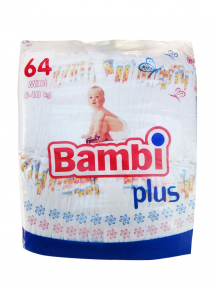 Памперсы Bambi Midi 64 