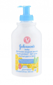 Johnson's baby крем-мыло 2в1 300мл с Чайным экстрактом
