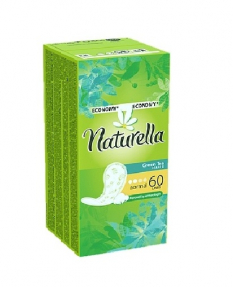 Naturella ежедневные прокладки 60шт Normal Зеленый чай