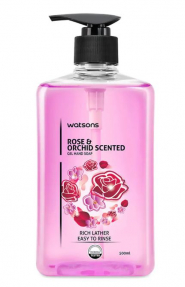 Watsons жидкое мыло с дозатором 500мл Роза  Орхидея