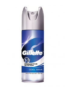 Gillette дезодорант спрей 150 мл Proactive Cool Wave