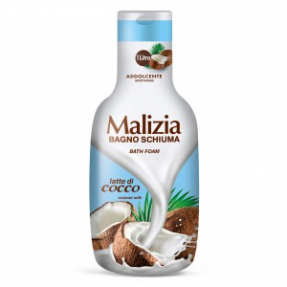 Malizia пена для ванны 1л Кокосовое молоко