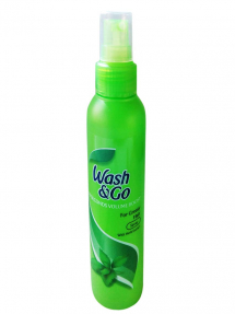 Wash  Go спрей для укладки волос 150 мл для жирных волос Экстракты трав