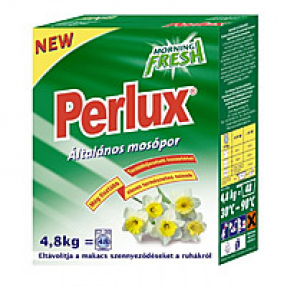 Perlux стиральный порошок 4,8 кг (48) Утренняя свежесть Унив.