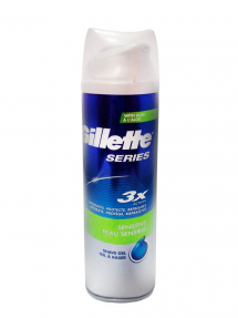 Gillette Series гель для бритья Sensitive с Алое вера 200 мл