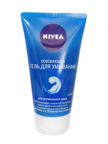 Nivea освежающий гель для умывания Aqua effect для норм. кожи 150мл