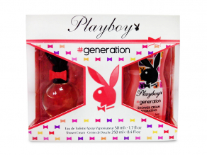 Набор Playboy female Generation 50 мл туалетная вода + 250мл гель для душа (женс)